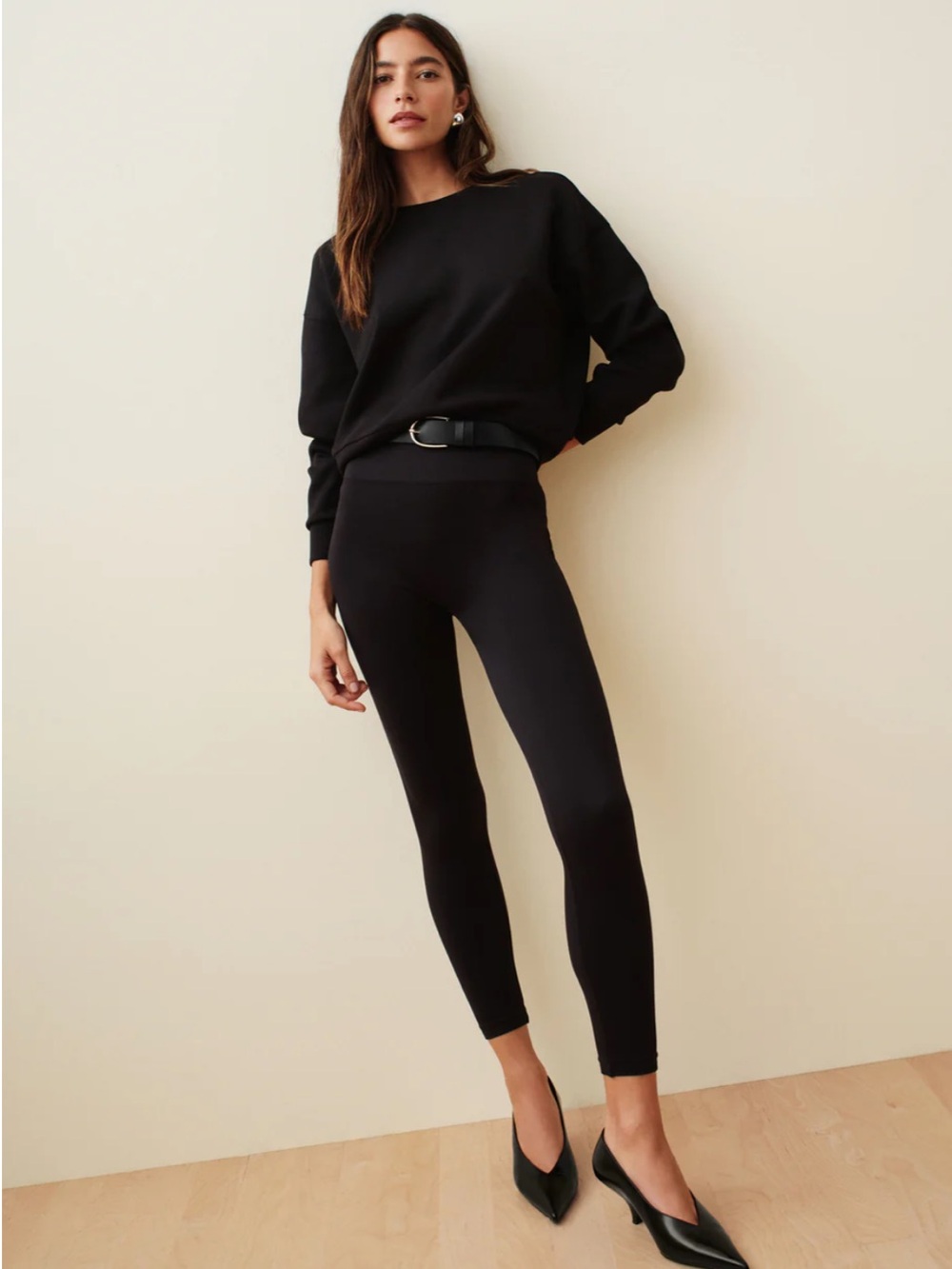 SPANX Shape Ribbed Knit Leggings